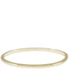 Domino Thin Oval Bracelet Gold Onesize