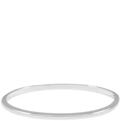 Domino Thin Oval Bracelet Silver Onesize