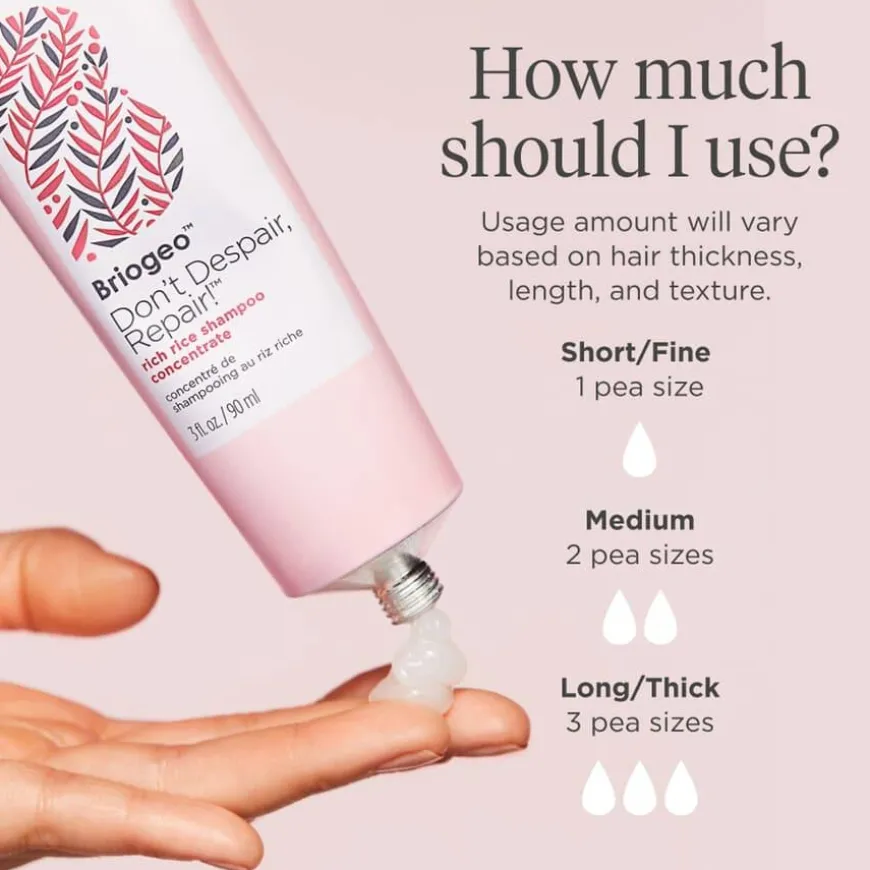 Don't Despair Repair Rich Rice Shampoo Concentrate 90ml