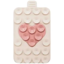 Double Heart Bestie Light Pink 1pcs