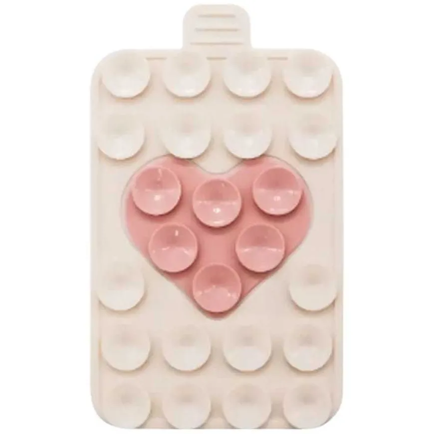 Double Heart Bestie Light Pink 1pcs