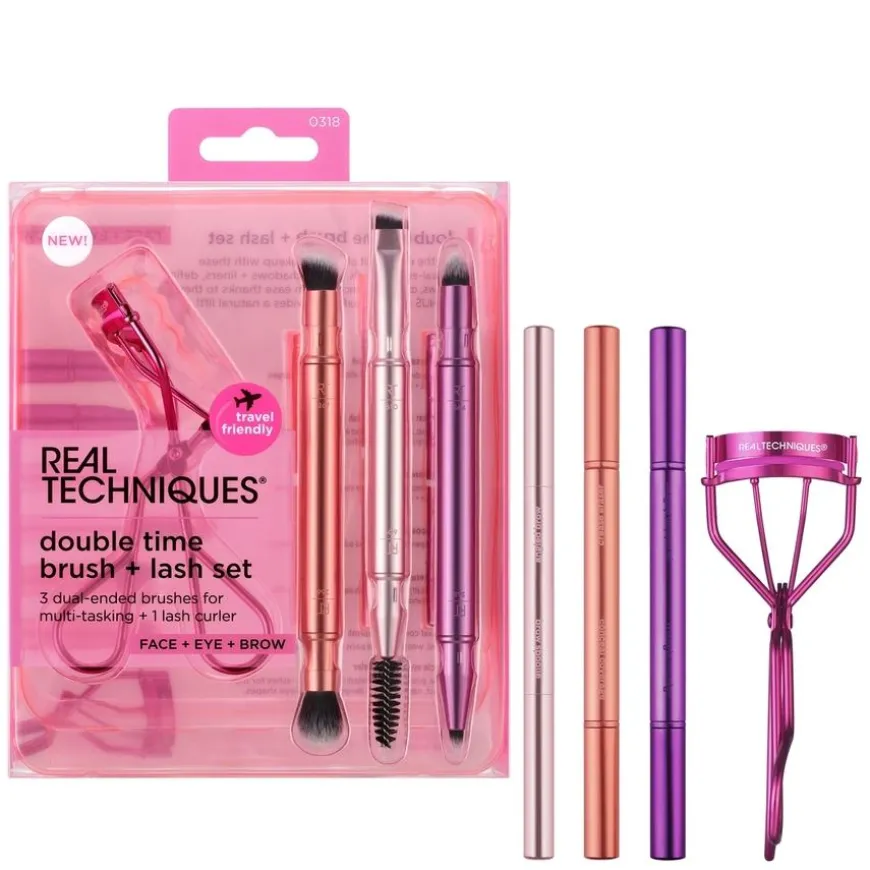 Double Time Brush + Lash Set 4pcs