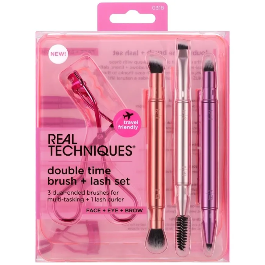 Double Time Brush + Lash Set 4pcs