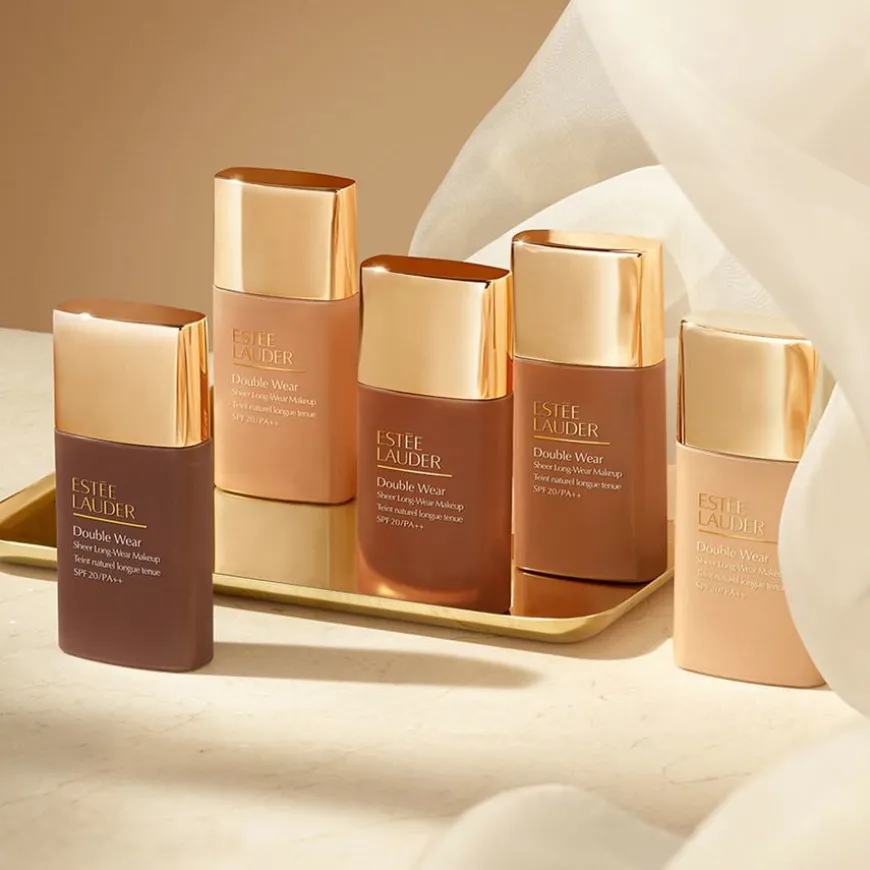 Double Wear Sheer Long Wear Makeup SPF20 5W2 Rich Caramel 30ml