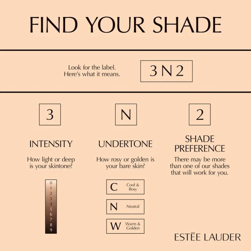 Double Wear Stay-In-Place Foundation SPF10 1C1 Cool Bone 30ml