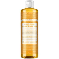 Dr. Bronner 18-In-1 Citrus Orange Pure Castile Liquid Soap 475ml