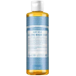 Dr. Bronner 18-In-1 Unscented Baby Mild Pure Castile Soap 240ml
