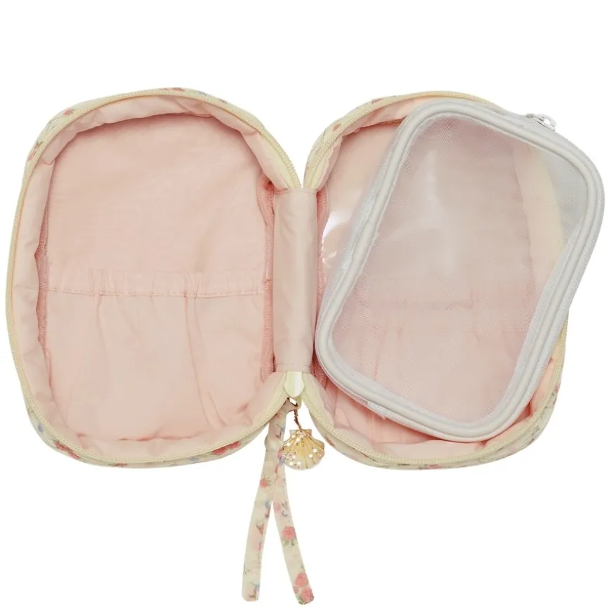 Dreams Makeup Bag Roses & Shells
