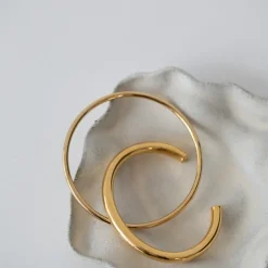 Drew Essential Bangle Stainless Steel 65mm