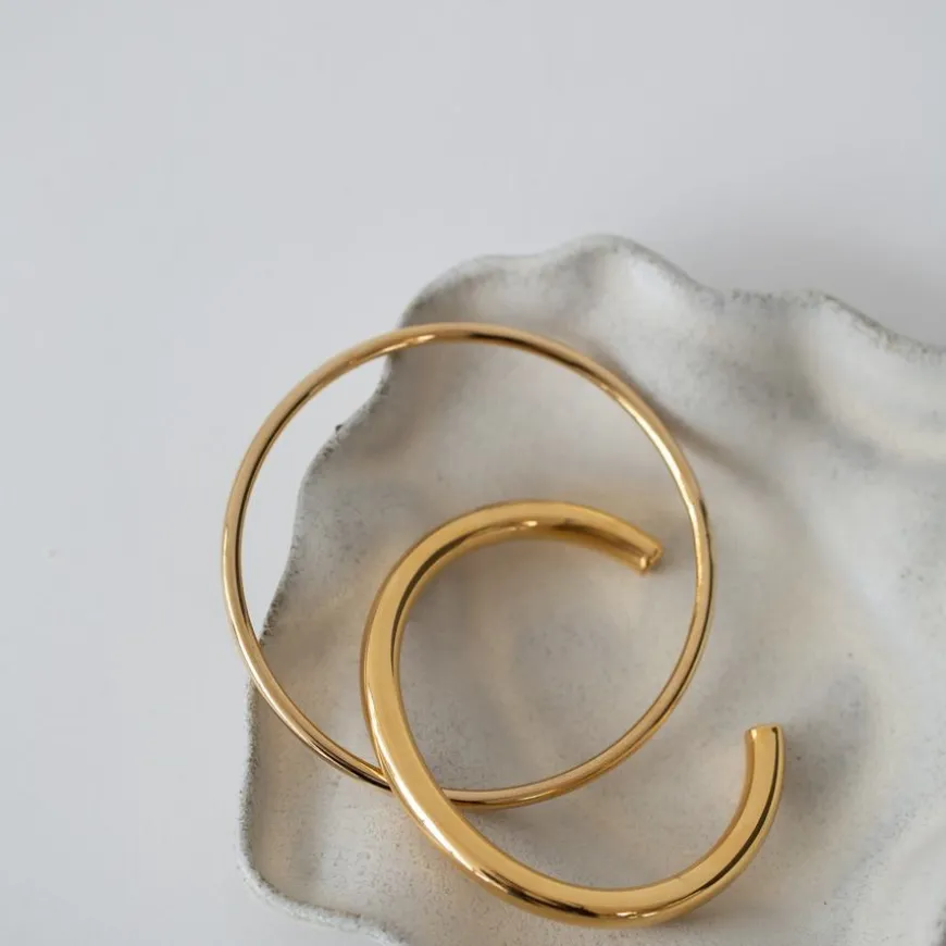 Drew Essential Bangle Stainless Steel 65mm