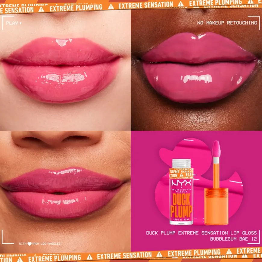 Duck Plump Lip Lacquer Bubblegum Bae 12 7ml
