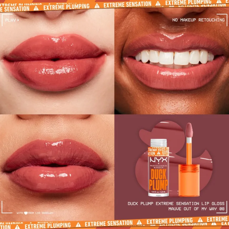 Duck Plump Lip Lacquer Mauve Out Of My Way 08 7ml