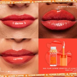 Duck Plump Lip Lacquer Peach Out 13 7ml