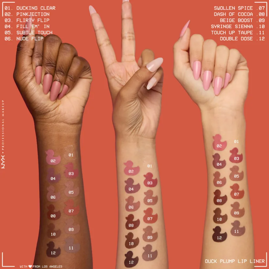 Duck Plump Lip Liner 06 Nude Flip 0,33g