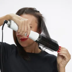 Duet Blow Dry 2 in 1 Hair Dryer Brush White