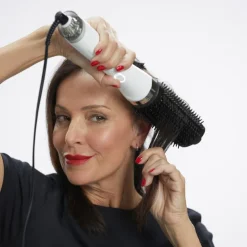 Duet Blow Dry 2 in 1 Hair Dryer Brush White