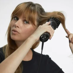 Duet Blow Dry 2 in 1 Hair Dryer Brush Black