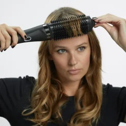 Duet Blow Dry 2 in 1 Hair Dryer Brush Black