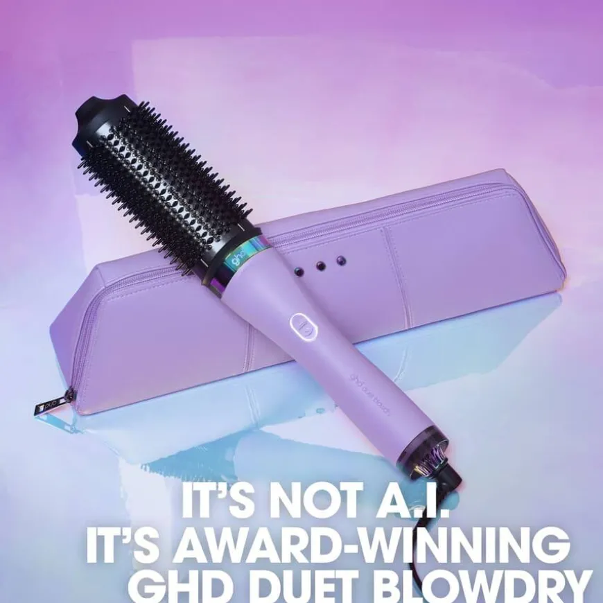 Duet Blowdry Limited Edition Hair Dryer Brush Galactic Lilac