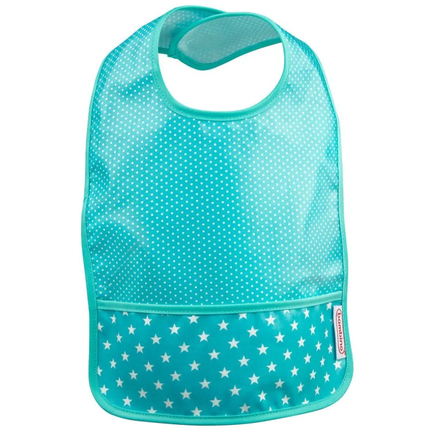 Easy Wipe Bib Turquoise