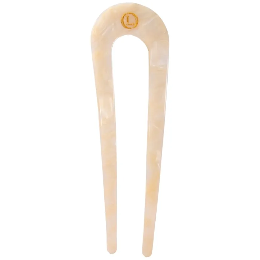 Eco-friendly French Hair Pin Desert Beige 1pcs