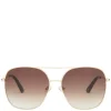 Ella Gold Sunglasses Strength 1.0 +