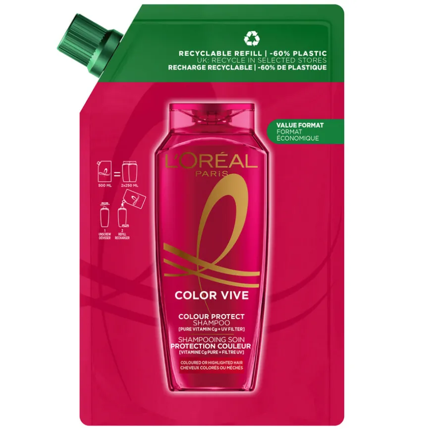 Elvital Color Vive Shampoo Refill 500 ml