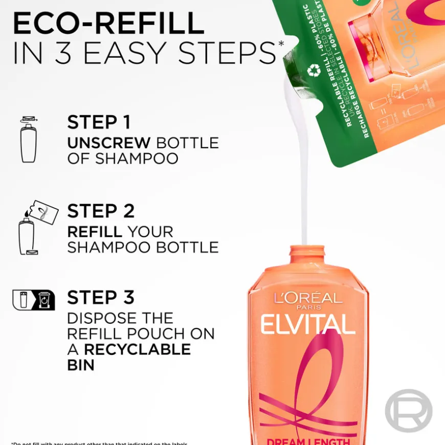 Elvital Dream Length Shampoo Refill 500ml
