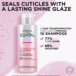Elvital Glycolic Gloss 5 Minutes Shine Treatment 200ml