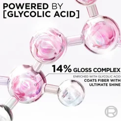 Elvital Glycolic Gloss Softening and Shine Boosting Leave-In Serum 150ml