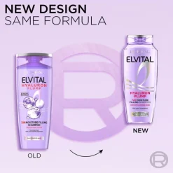 Elvital Hyaluron Plump Shampoo 400ml