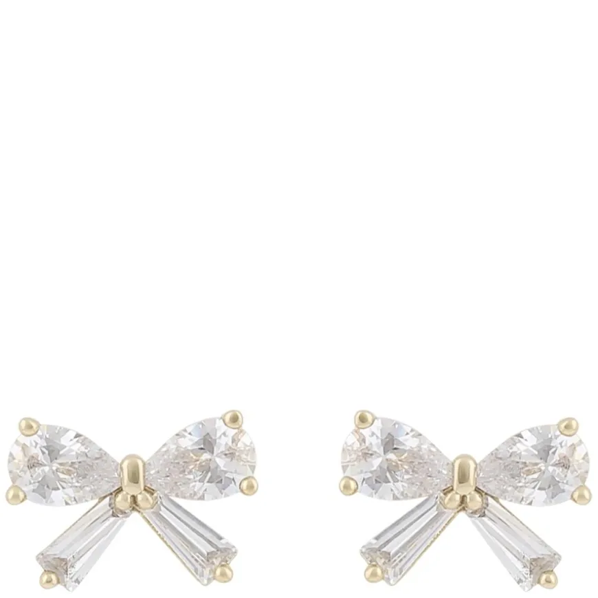 Envy Bow Earring Gold Onesize