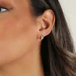 Envy Small Irregular Earring Gold/Light Mix Onesize