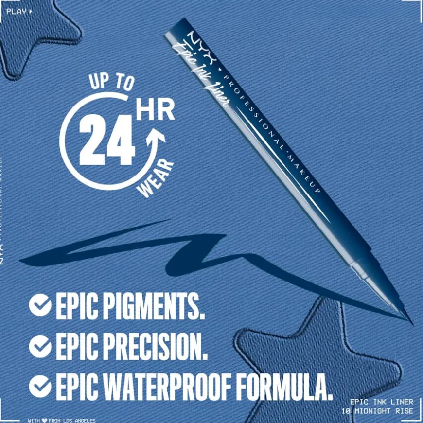 Epic Ink Liner Waterproof 10 Midnight Rise 1ml