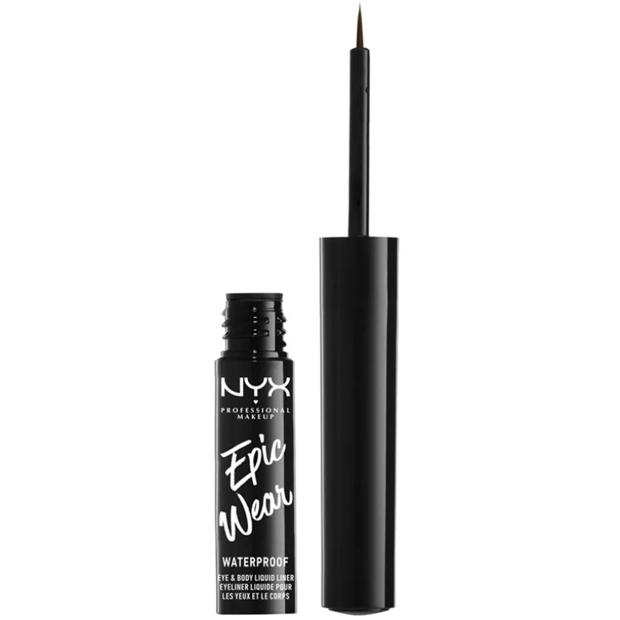 Epic Wear Semi Permanent Eye & Body Liquid Liner Brown 3,5ml