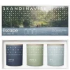 ESCAPE Mini Candle Giftset 65g x 3