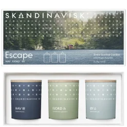 ESCAPE Mini Candle Giftset 65g x 3