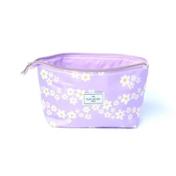 Essential Makeup Pouch Lilac Daisy