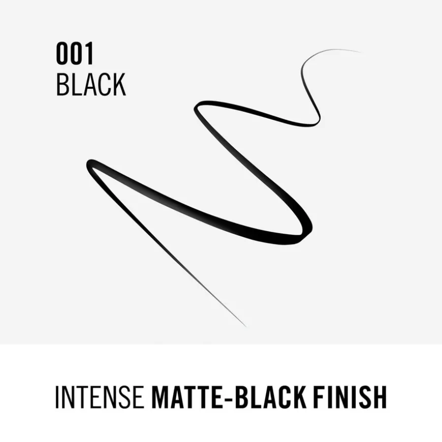 Exaggerate Liquid Eyeliner #001 Black 2,5ml