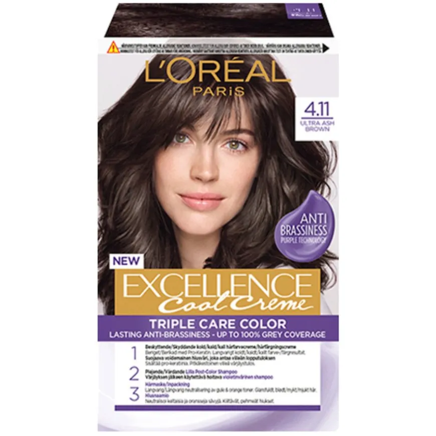 Excellence Cool Creme 4.11 Ultra Ash Brown