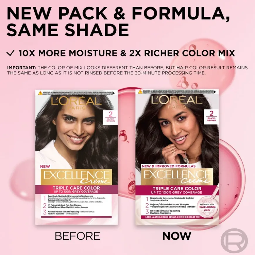 Excellence Creme 2 Black-Brown