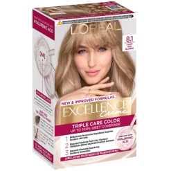 Excellence Creme 8.1 Light Ash Blonde