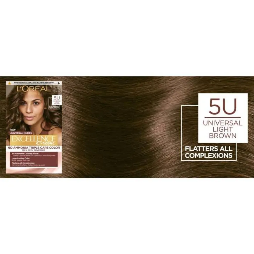 Excellence Universal Nudes Permanent Color 5U Universal Light Brown