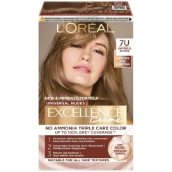 Excellence Universal Nudes Permanent Color 7U Universal Blonde