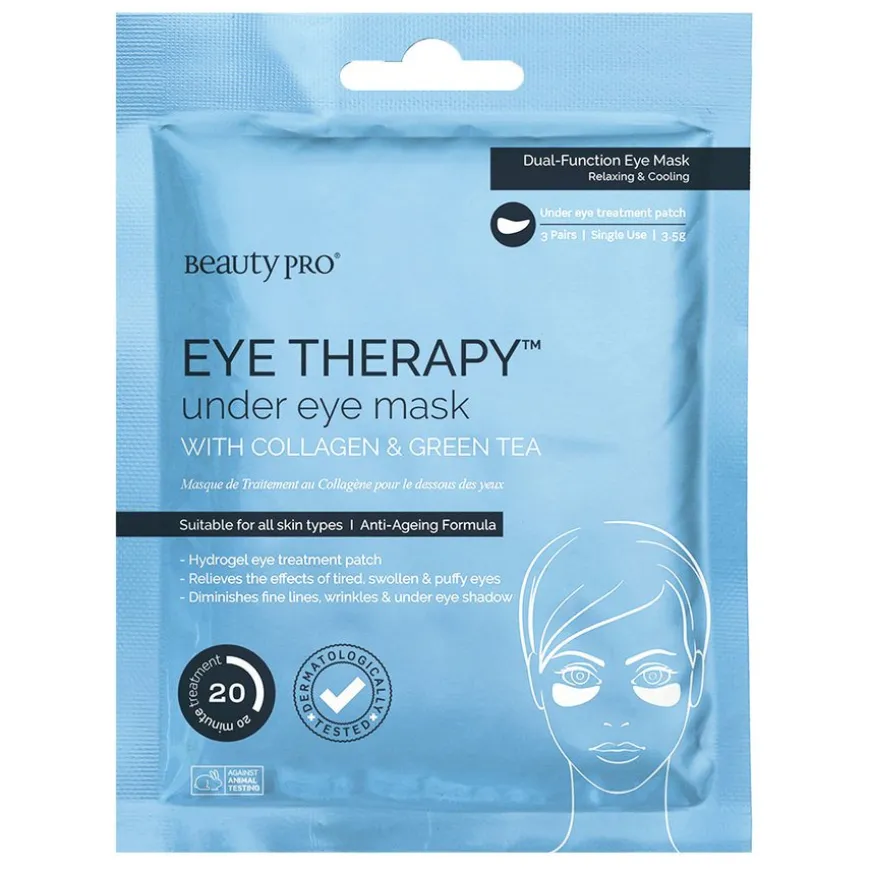 Eye Therapy Collagen Under Eye Mask Patch With Green Tea Extract 3x5g