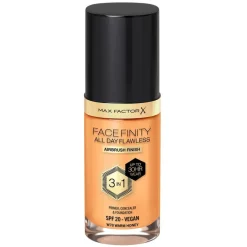 Facefinity All Day Flawless 3-In-1 Foundation #W78 Warm Honey 30ml