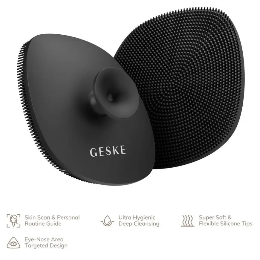 Facial Brush 4 in 1 Gray