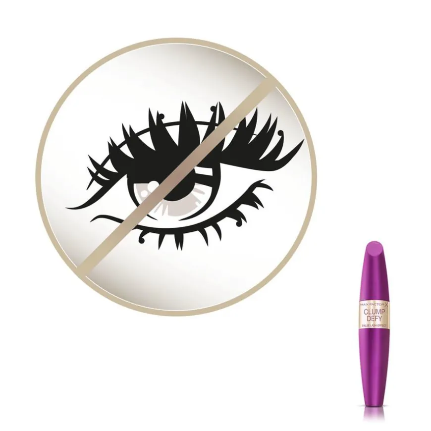 False Lash Effect Clump Defy Mascara Black 13,1ml