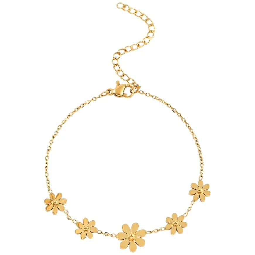 Fay Flower Chain Bracelet
