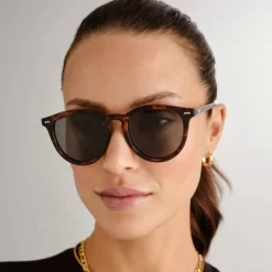 Fire Starter Matte Tortoise With Polarised Khaki Mono Lens